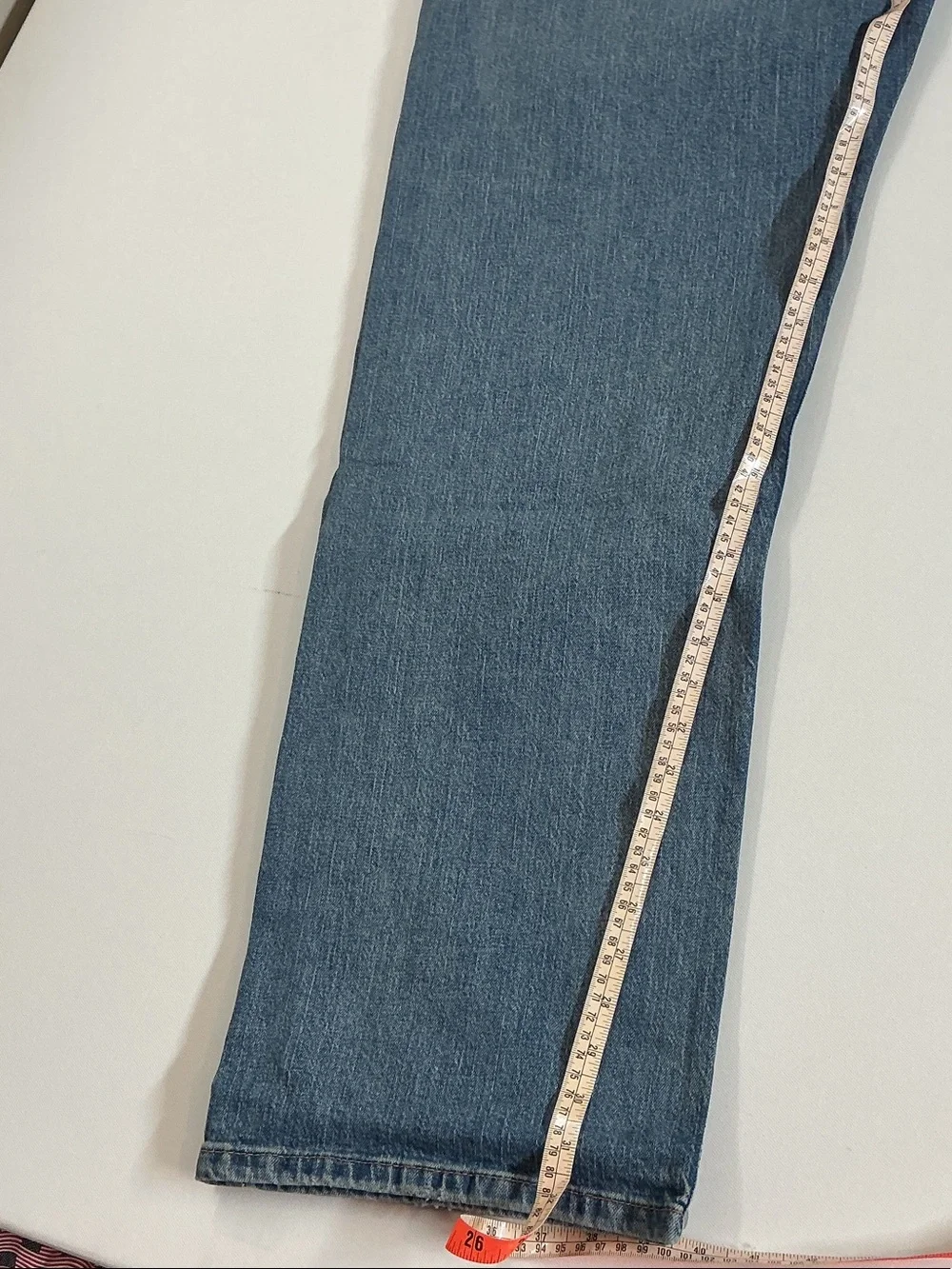 Classic Blue Men’s Straight-Leg Jeans